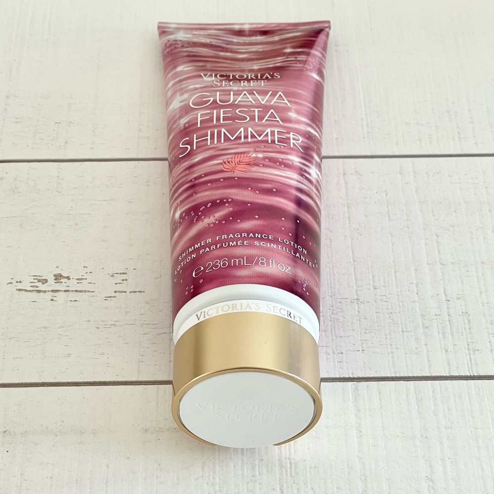 Victoria's Secret Guava Fiesta Shimmer Fragrance Lotion Full Size 8oz - Picture 7 of 10